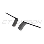 PORSCHE 911 991.2 GT3RS 2018-2020 CARBON FIBRE FRONT BUMPER TRIM COVERS