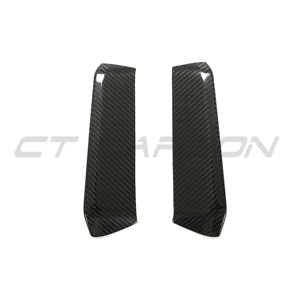 AUDI RS3 8Y 2022-2024 CARBON FIBRE FRONT BUMPER CORNERS - CT DESIGN