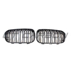 BMW F20 1 SERIES LCI DOUBLE SLAT GLOSS BLACK GRILLES