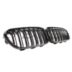 BMW F20 1 SERIES LCI DOUBLE SLAT GLOSS BLACK GRILLES