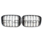 BMW G01 X3 2017-2021 DOUBLE SLAT BLACK GRILLES