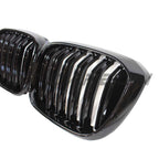 BMW G01 X3 2017-2021 DOUBLE SLAT BLACK GRILLES