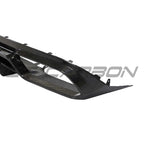 MERCEDES W205 C63 FACELIFT COUPE/CONVERTIBLE 2DR CARBON FIBRE DIFFUSER V2 - CT DESIGN