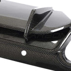 MERCEDES W205 C63 FACELIFT COUPE/CONVERTIBLE 2DR CARBON FIBRE DIFFUSER V2 - CT DESIGN