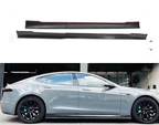 RZ Style Carbon Fibre Side Skirts for Tesla Model S 13-17