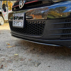 OEM Style Carbon Fibre Front Splitter for VW Golf MK6 GTI 08-13