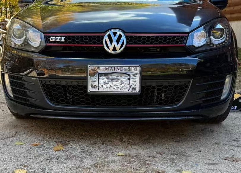 OEM Style Carbon Fibre Front Splitter for VW Golf MK6 GTI 08-13