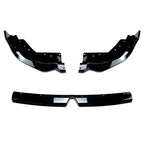 MP Style Gloss Black Front Splitter for BMW 3 Series G20 G21 LCI 23-Present