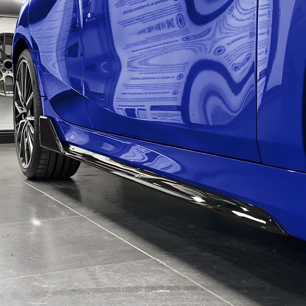 MP Style Gloss Black Side Skirts for BMW F40 1 Series 19-24