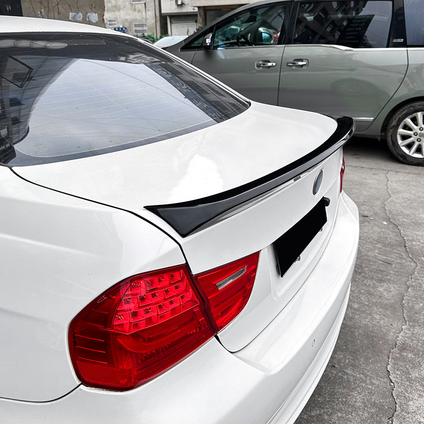 CSL Style Gloss Black Boot Spoiler for BMW 3 Series E90 Saloon inc M3 05-13