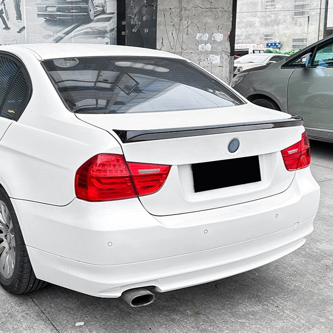 CSL Style Gloss Black Boot Spoiler for BMW 3 Series E90 Saloon inc M3 05-13
