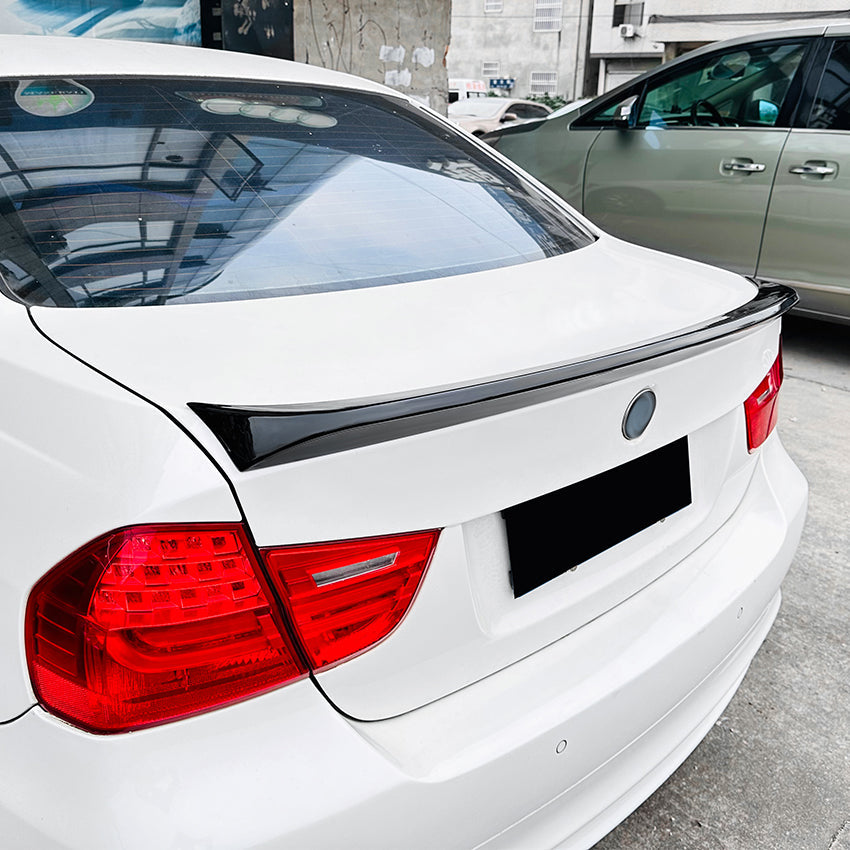 CSL Style Gloss Black Boot Spoiler for BMW 3 Series E90 Saloon inc M3 05-13