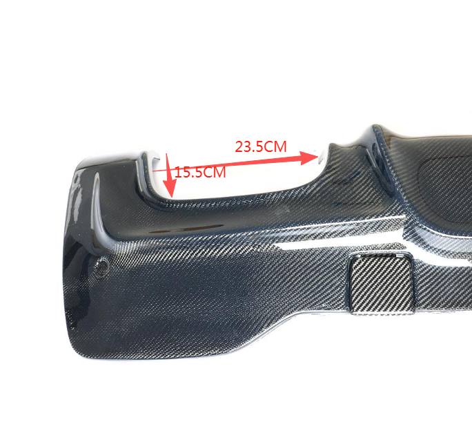 3D Style Carbon Fibre Rear Diffuser for BMW F26 X4 M Sport 15-Present
