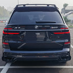 Gloss Black Body Kit Splitter Diffuser Side Skirts Spoiler for BMW G07 LCI X7 23-Present
