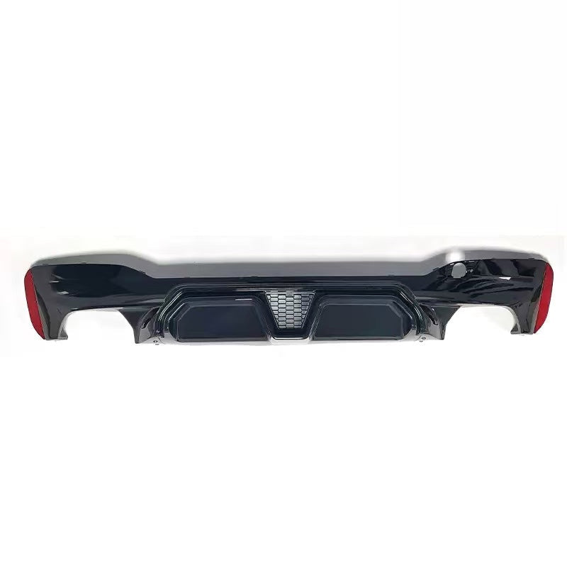 CS Style Gloss Black Rear Diffuser for BMW F90 M5 & G30 G31 5 Series M Sport 17-24