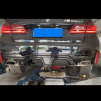 CS Style Gloss Black Rear Diffuser for BMW F90 M5 & G30 G31 5 Series M Sport 17-24