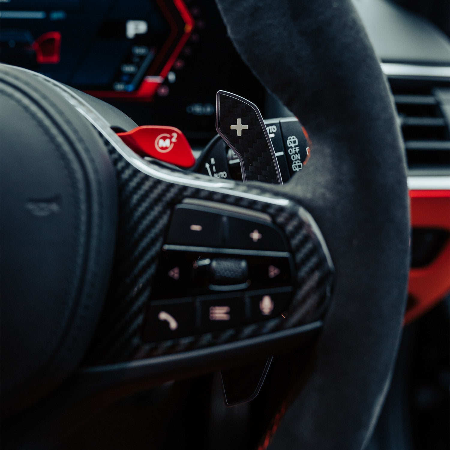 JQ Werks Madtrace® BMW G Series Magnetic Paddle Shifters