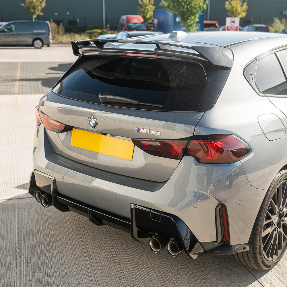 BMW F40 & F70 1 SERIES 2019+ GLOSS BLACK SPOILER - V2