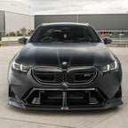 BMW G90 M5 & G99 M5 TOURING 2024+ CARBON FIBRE SPLITTER - V1 - CT DESIGN