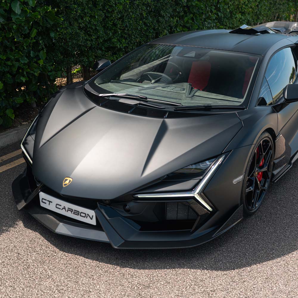 LAMBORGHINI REVUELTO CARBON FIBRE FRONT SPLITTER - CT DESIGN