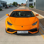 LAMBORGHINI HURACAN LP-610 CARBON FIBRE FRONT BUMPER TRIM - CT DESIGN