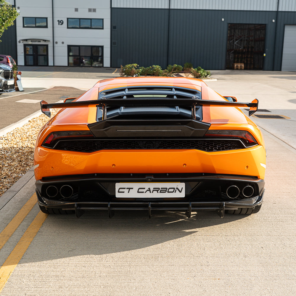 LAMBORGHINI HURACAN LP-580/LP-610 & EVO CARBON FIBRE SPOILER/WING - CT DESIGN
