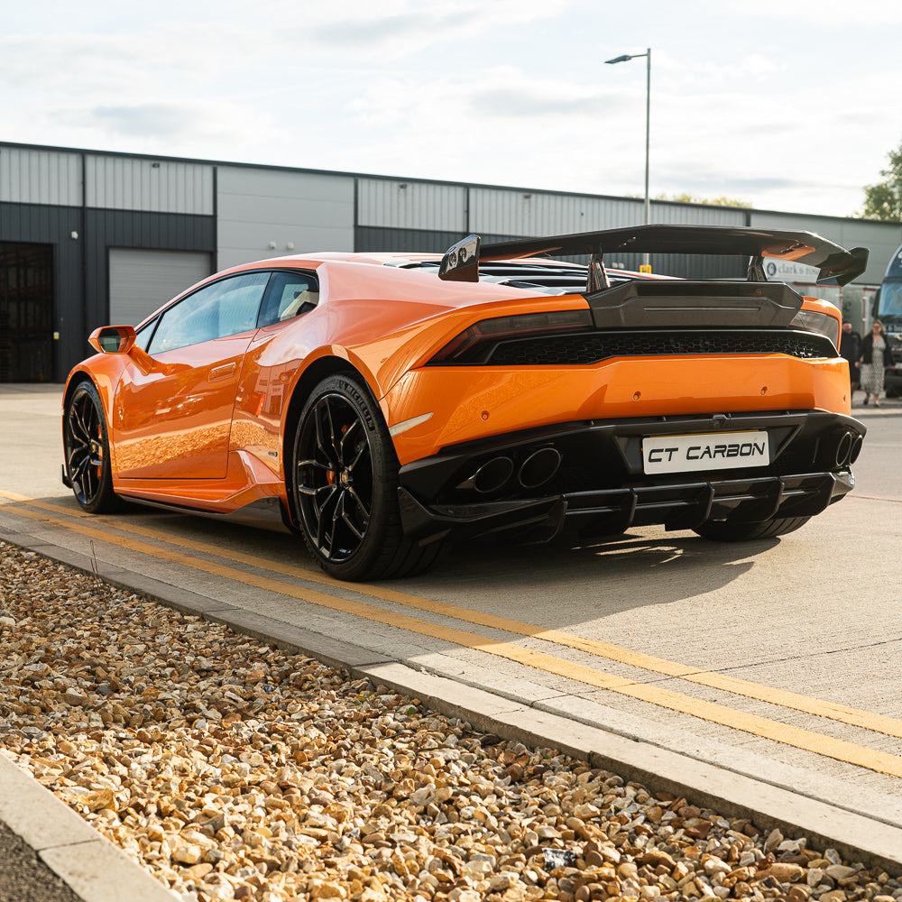 LAMBORGHINI HURACAN LP-610 CARBON FIBRE DIFFUSER - CT DESIGN