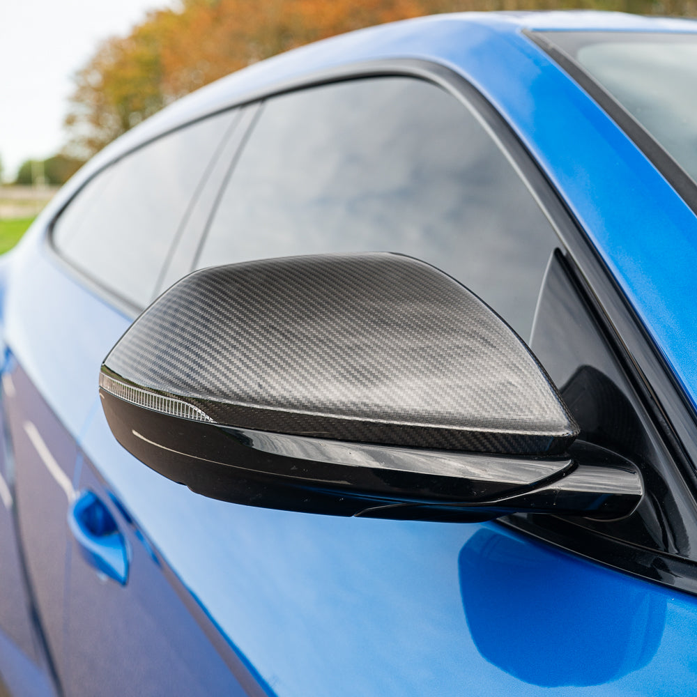 AUDI Q8/SQ8/RSQ8 & LAMBORGHINI URUS CARBON FIBRE MIRRORS - WITH LANE ASSIST