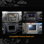 Jeep Renegade Apple Carplay / Android Auto 9" Stereo Upgrade 2014-2021
