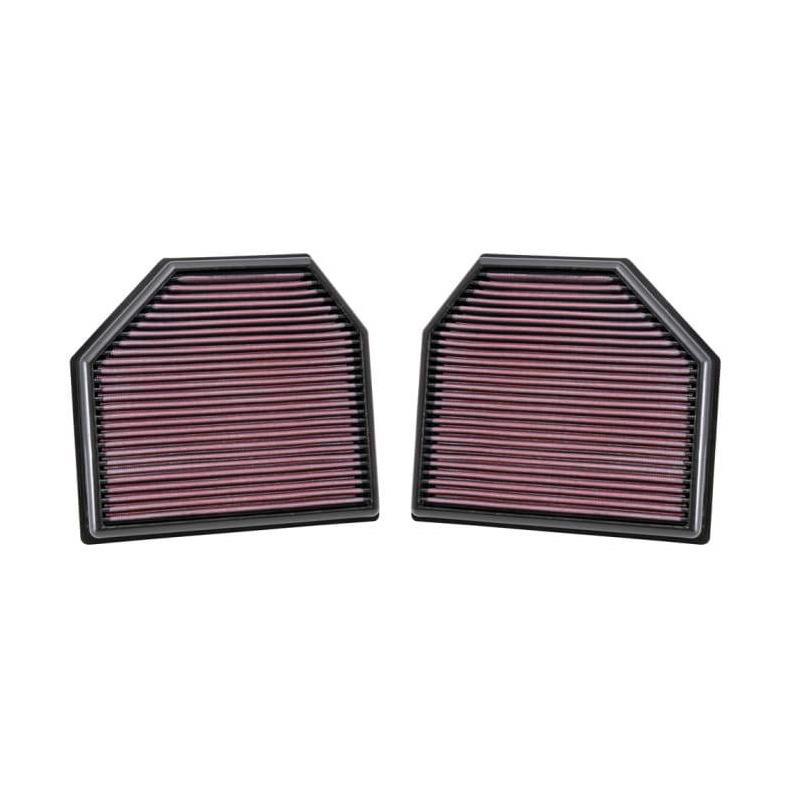 K&N BMW M3/M4/M2 Competition S55 Replacement Panel Filters (F80/F82/F83/F87)