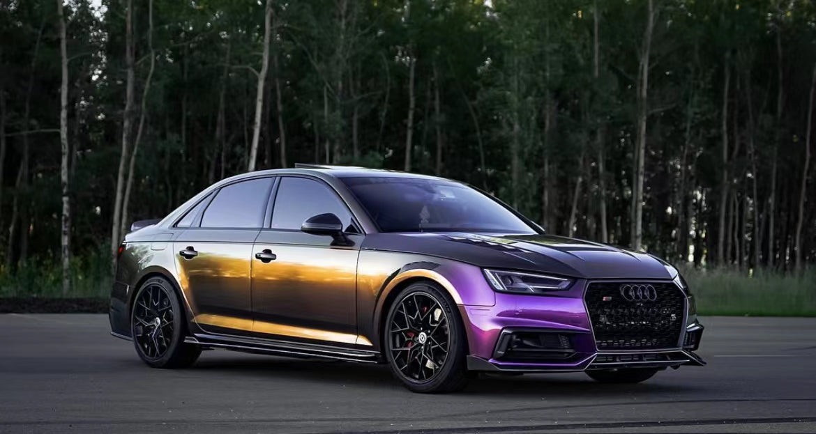 KARBEL - AUDI A4 / S4 CARBON FIBRE FENDERS / FRONT WINGS