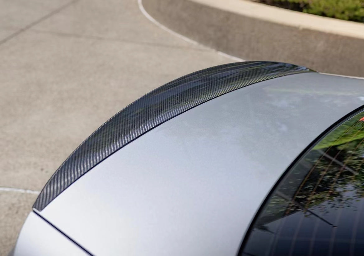 KARBEL - AUDI A4 S LINE / S4 B9 B9.5 CARBON FIBRE REAR SPOILER V2