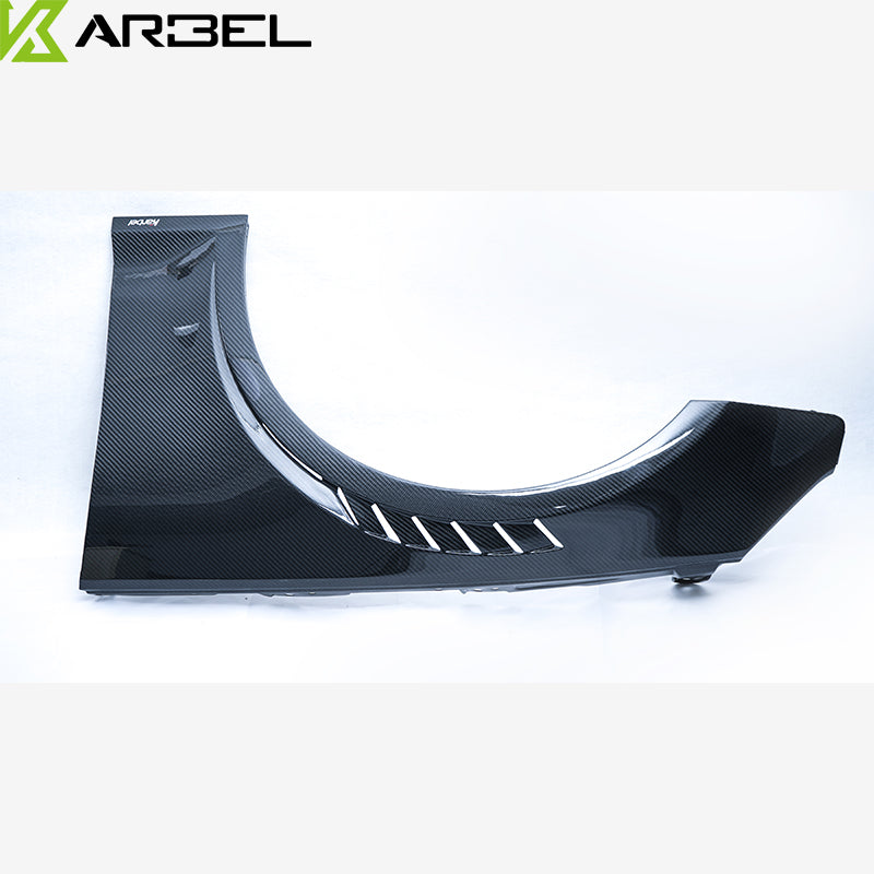 KARBEL - AUDI A4 / S4 CARBON FIBRE FENDERS / FRONT WINGS
