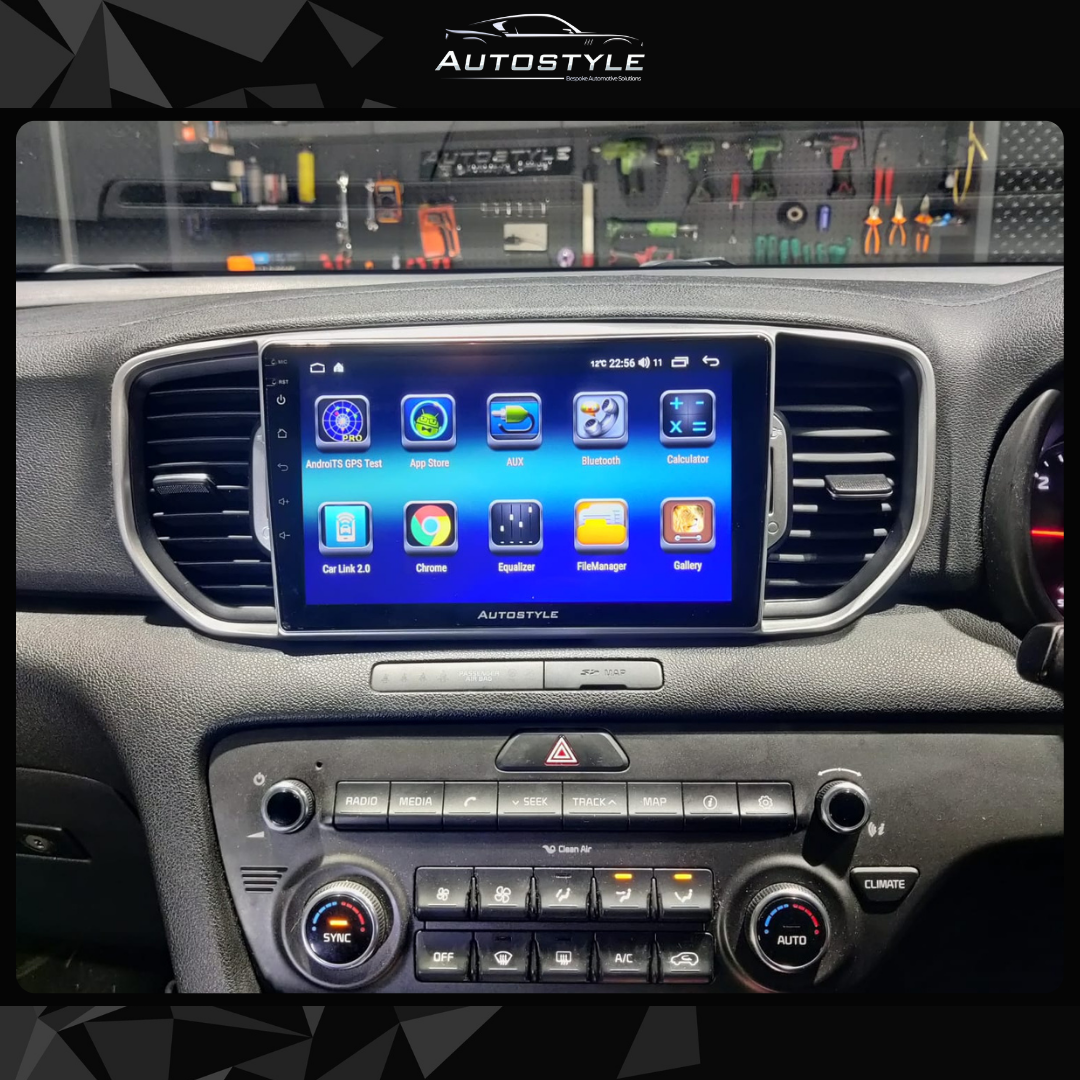 Kia Sportage Apple Carplay / Android Auto 9" Stereo Upgrade 2016-20