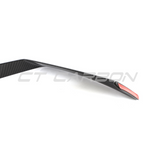 LAMBORGHINI HURACAN LP-610 CARBON FIBRE FRONT BUMPER TRIM - CT DESIGN