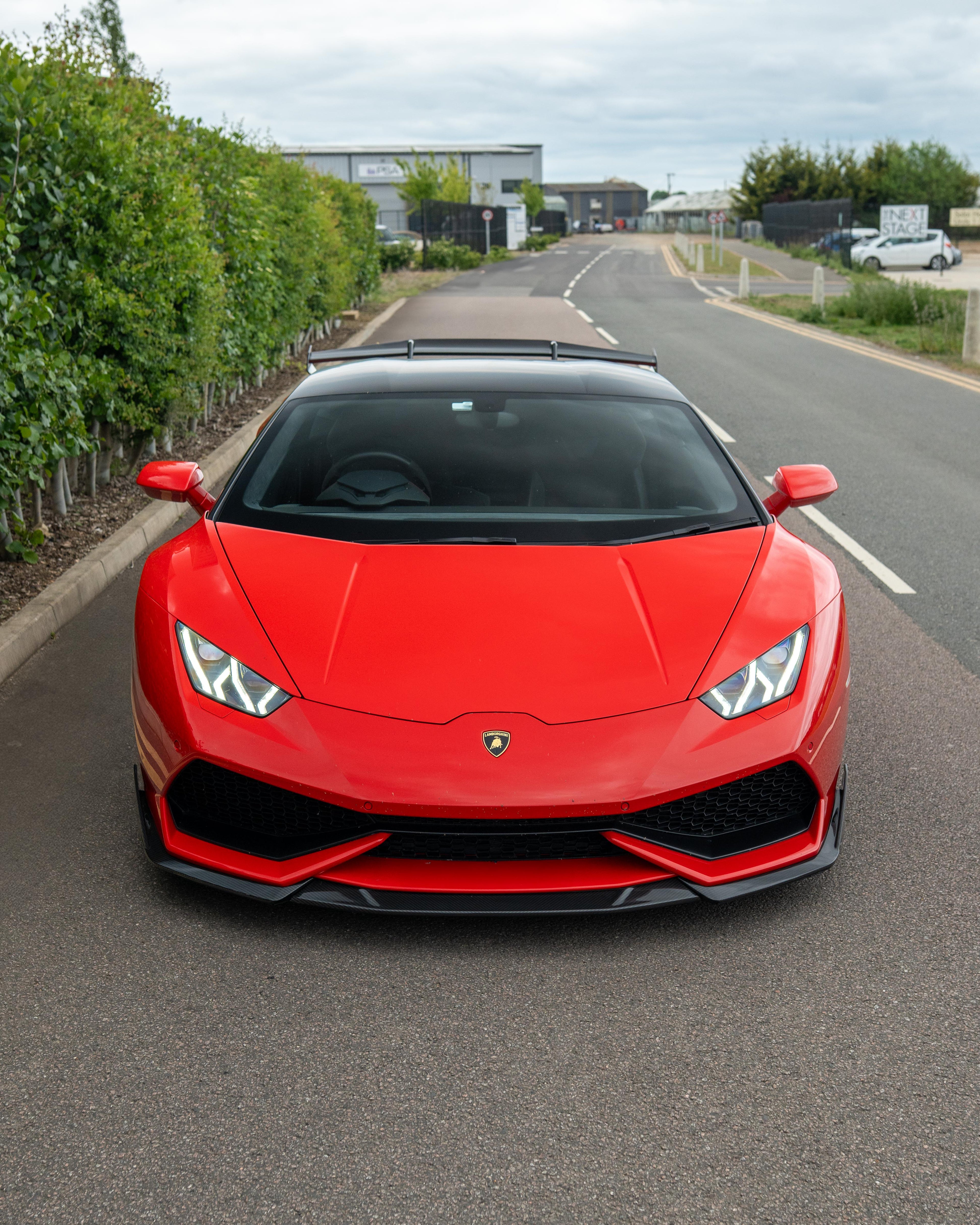 LAMBORGHINI HURACAN LP-610 CARBON FIBRE SPLITTER - CT DESIGN