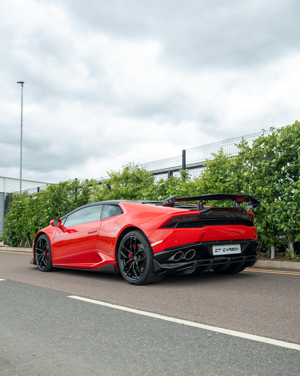LAMBORGHINI HURACAN LP-610 CARBON FIBRE DIFFUSER - CT DESIGN