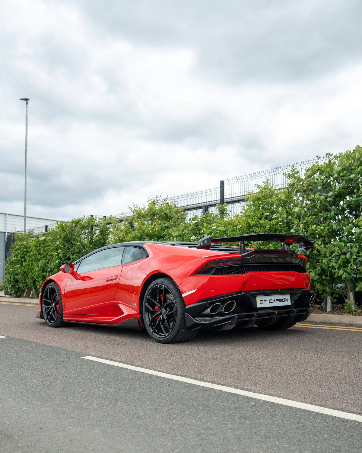 LAMBORGHINI HURACAN LP-610 CARBON FIBRE DIFFUSER - CT DESIGN