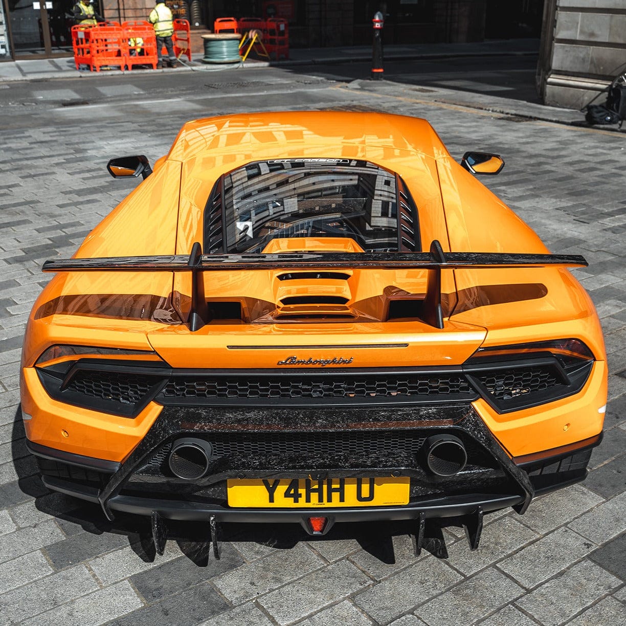 LAMBORGHINI HURACAN PERFORMANTE DIFFUSER EXTENSIONS - CT DESIGN