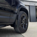 LAND ROVER DEFENDER L663 110 & 90 GLOSS BLACK MUD FLAPS