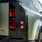 LAND ROVER DEFENDER L663 110 GLOSS BLACK ANTI SCRATCH TRIM SET