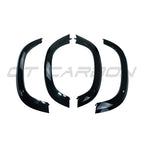 LAND ROVER DEFENDER L663 90 GLOSS BLACK WIDE ARCH FENDERS