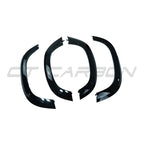 LAND ROVER DEFENDER L663 90 GLOSS BLACK WIDE ARCH FENDERS