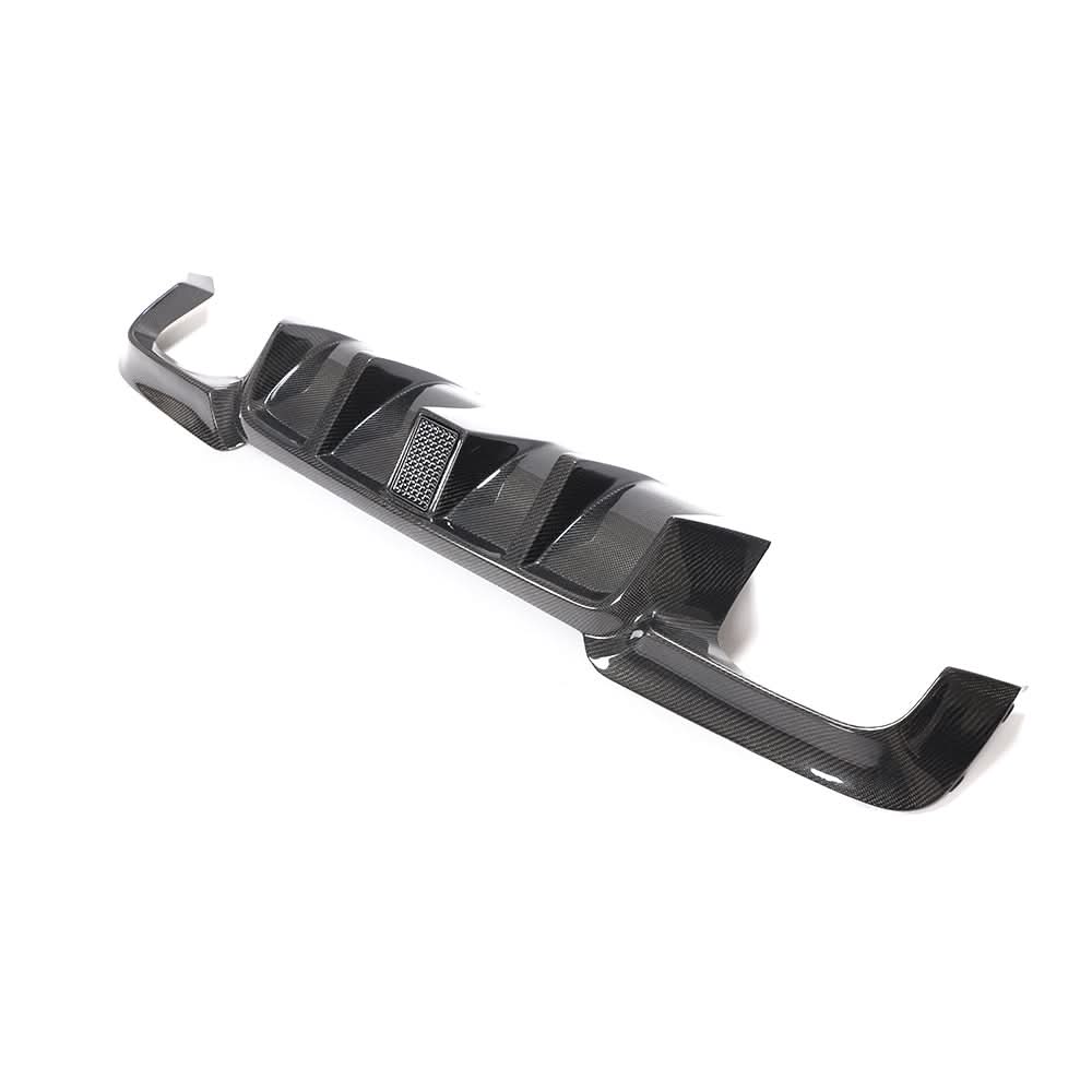 LED Style Carbon Fibre Rear Diffuser for BMW F10 5 Series 10-17