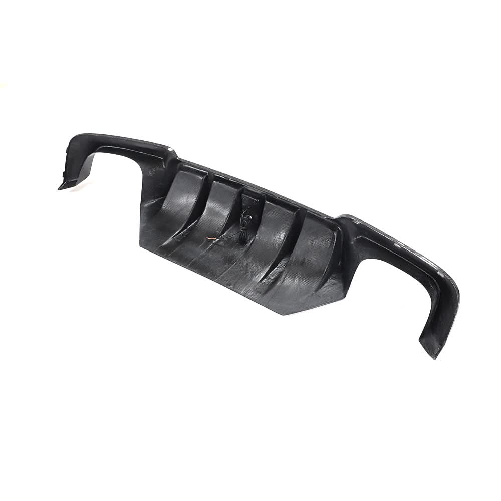 LED Style Carbon Fibre Rear Diffuser for BMW F10 5 Series 10-17