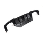 LED Style Carbon Fibre Rear Diffuser for BMW F10 5 Series 10-17