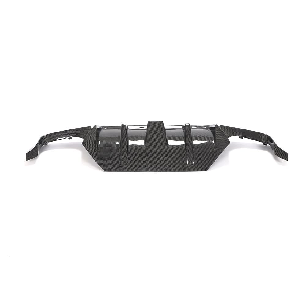LED Style Carbon Fibre Rear Diffuser for BMW F10 5 Series 10-17
