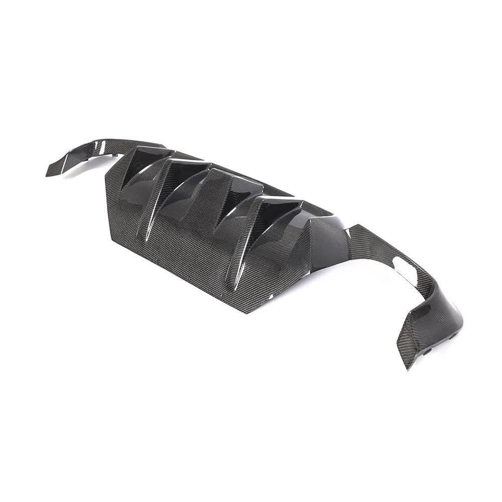 LED Style Carbon Fibre Rear Diffuser for BMW F10 5 Series 10-17