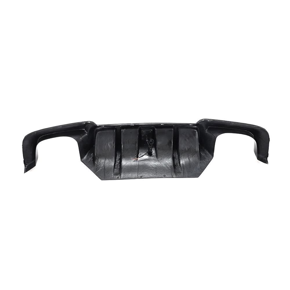 LED Style Carbon Fibre Rear Diffuser for BMW F10 5 Series 10-17