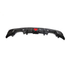 LED Style Carbon Fibre Rear Diffuser for BMW F22 2 Series M Sport 14-21